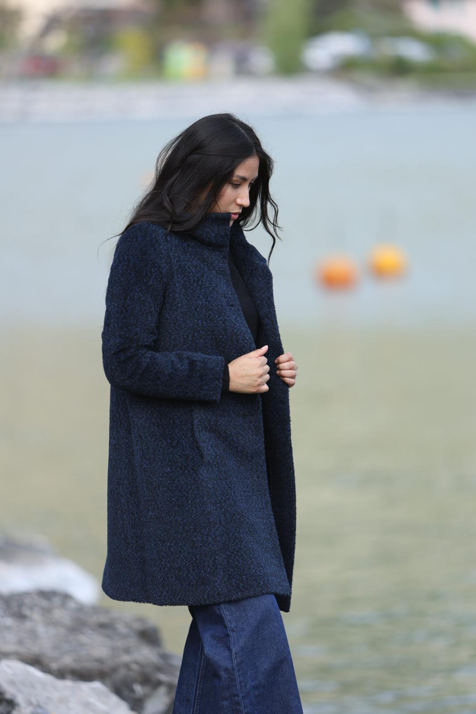 COAT BLUE